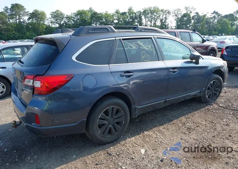 2017 Subaru Outback 2.5I Premium из США, поврежденный, VIN 4S4BSACC2H3410884
